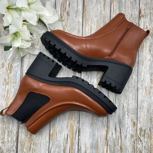 Bellota Chelsea Lug Sole Boots Ankle Booties Shoes Size 10